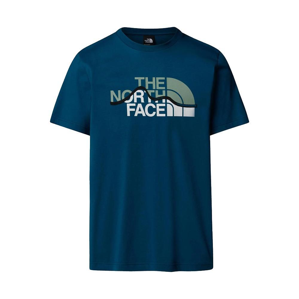 the north face t-shirt the north face. petrolio - foto 1