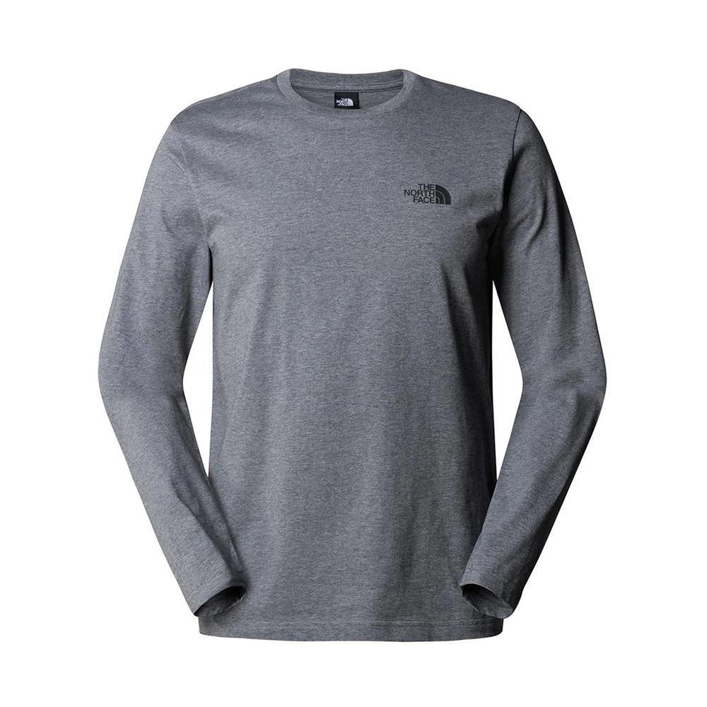 the north face t-shirt the north face. grigio medio - foto 1