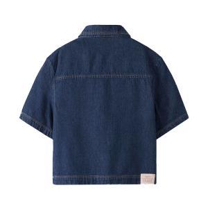 Giubbotto . denim scuro