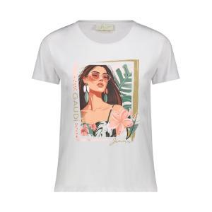 T-shirt . bianco