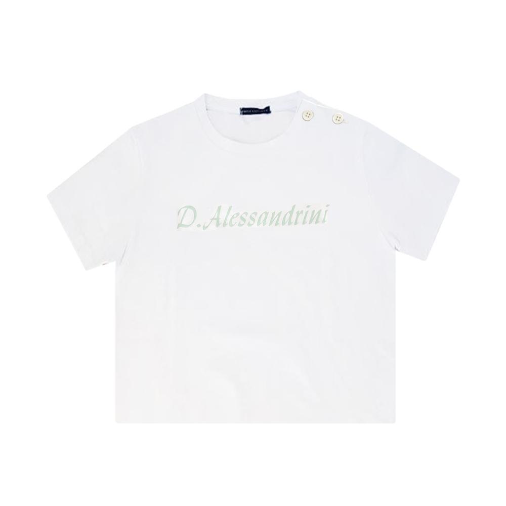 daniele alessandrini t-shirt daniele alessandrini. bianco - foto 1