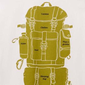 T-shirt . crema