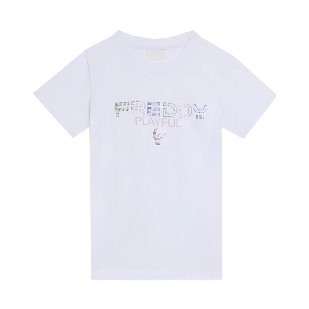 freddy t-shirt freddy. bianco - foto 1