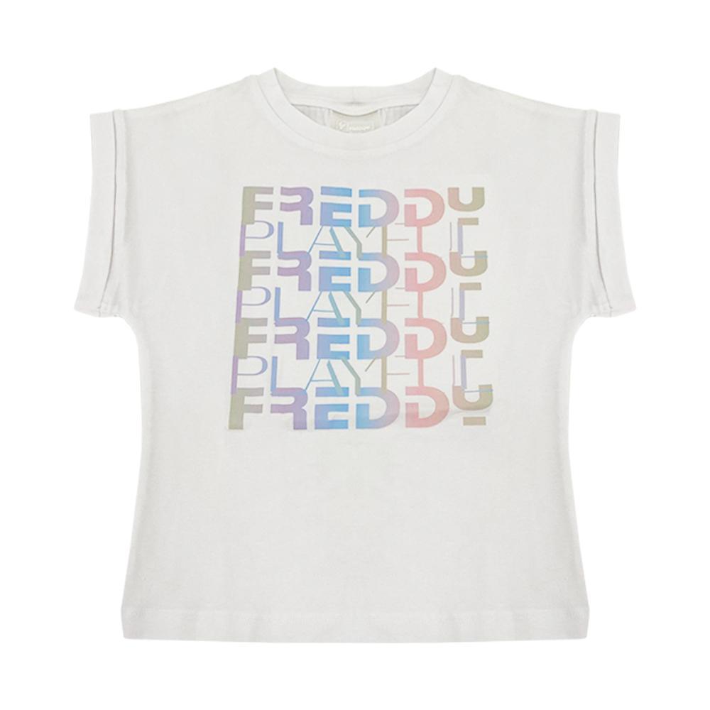 freddy t-shirt freddy. bianco - foto 1