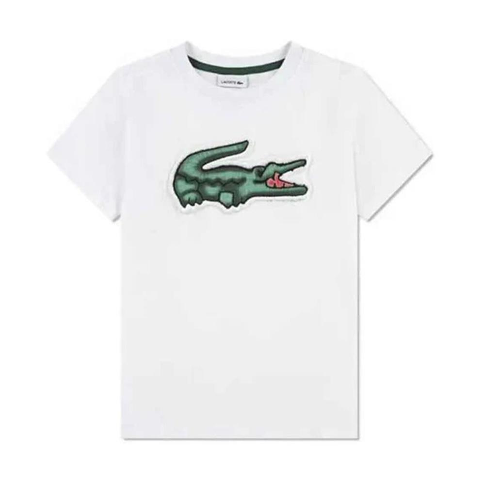 lacoste t-shirt lacoste. bianco - foto 1