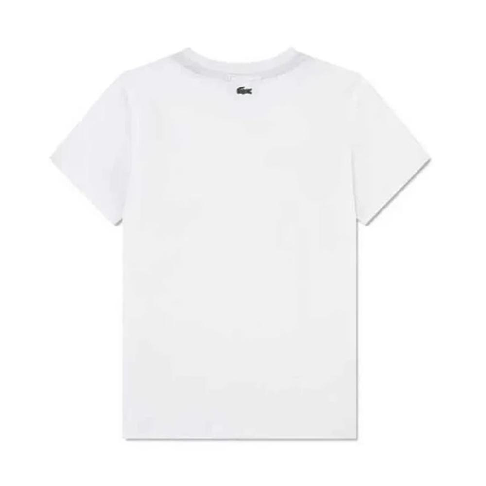 lacoste t-shirt lacoste. bianco - foto 2