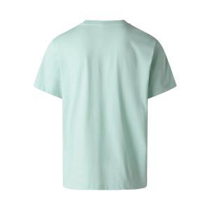 T-shirt . verde acqua