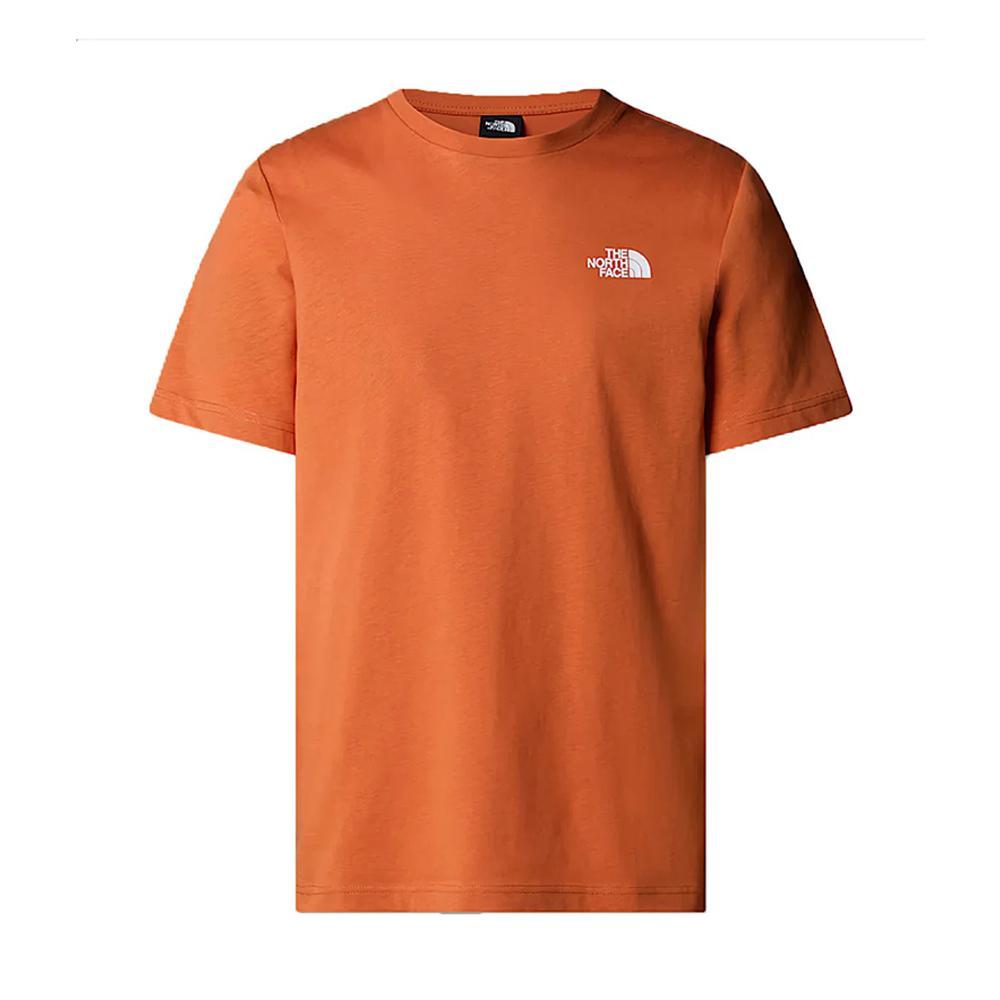 the north face t-shirt the north face. arancio - foto 1