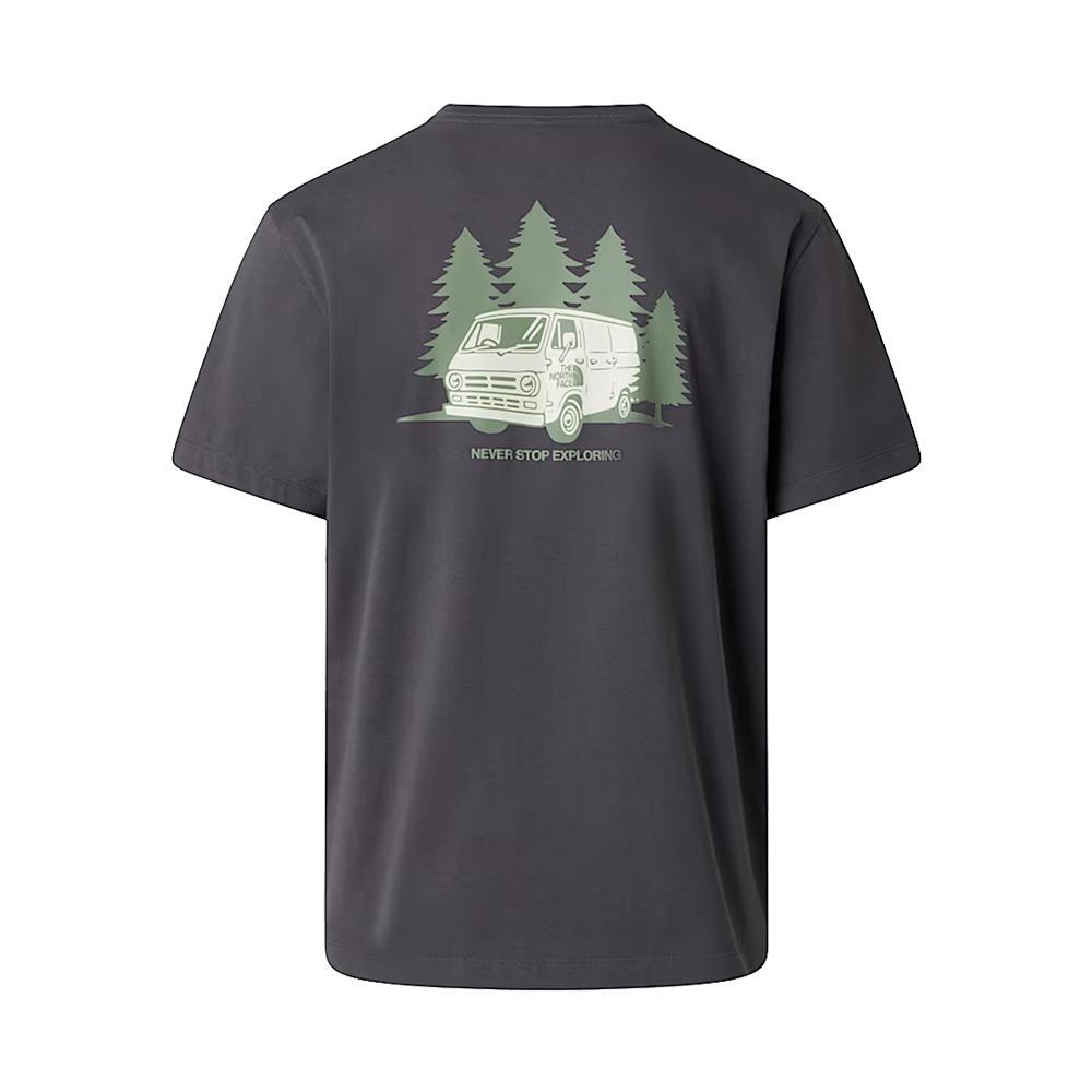 the north face t-shirt the north face. grigio antracite - foto 2