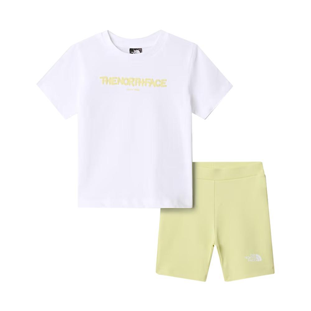 the north face completo the north face. bianco/verde - foto 1