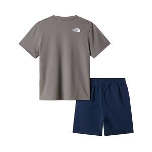 Completo . grigio/blu