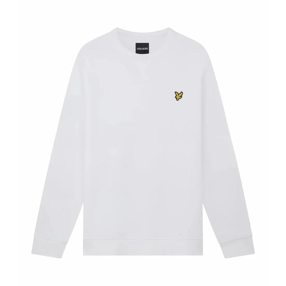 lyle&scott felpa lyle & scott. bianco - foto 1