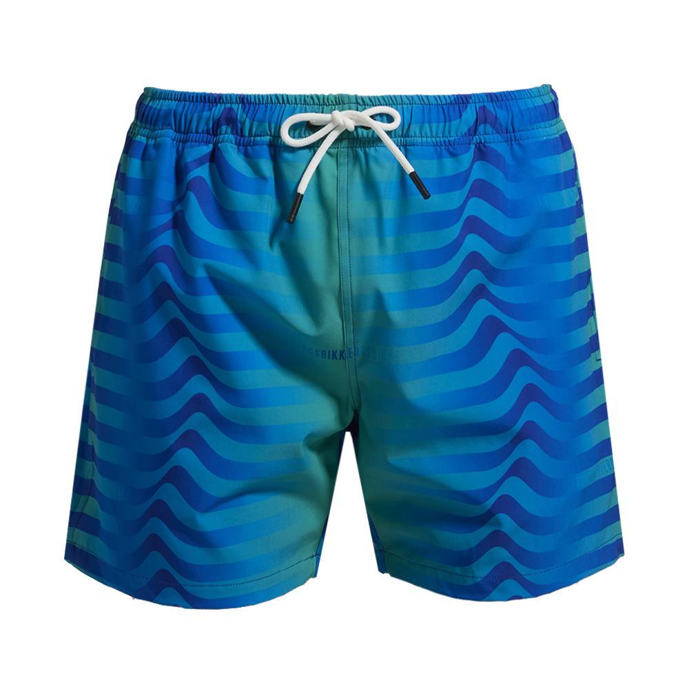 bikkembergs boxer mare bikkembergs. blu/verde - foto 1