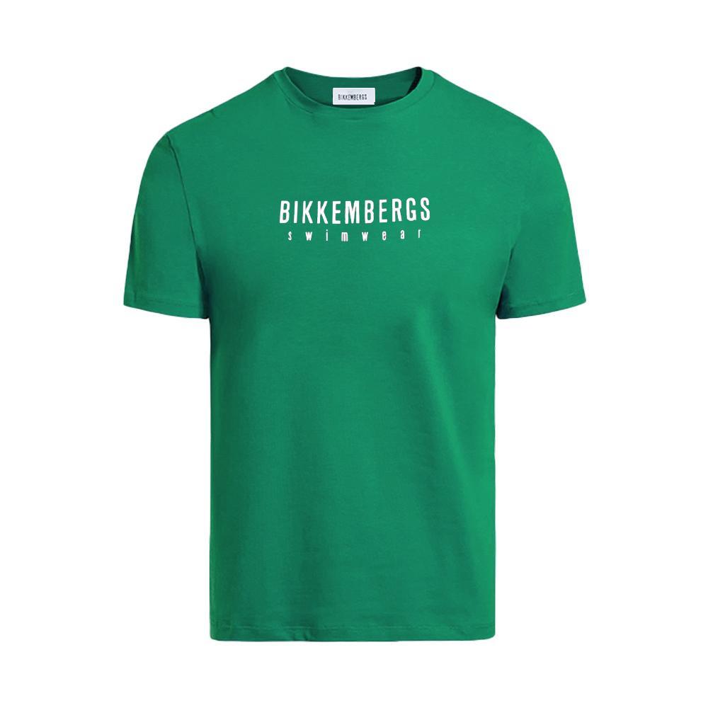 bikkembergs t-shirt bikkembergs. verde - foto 1