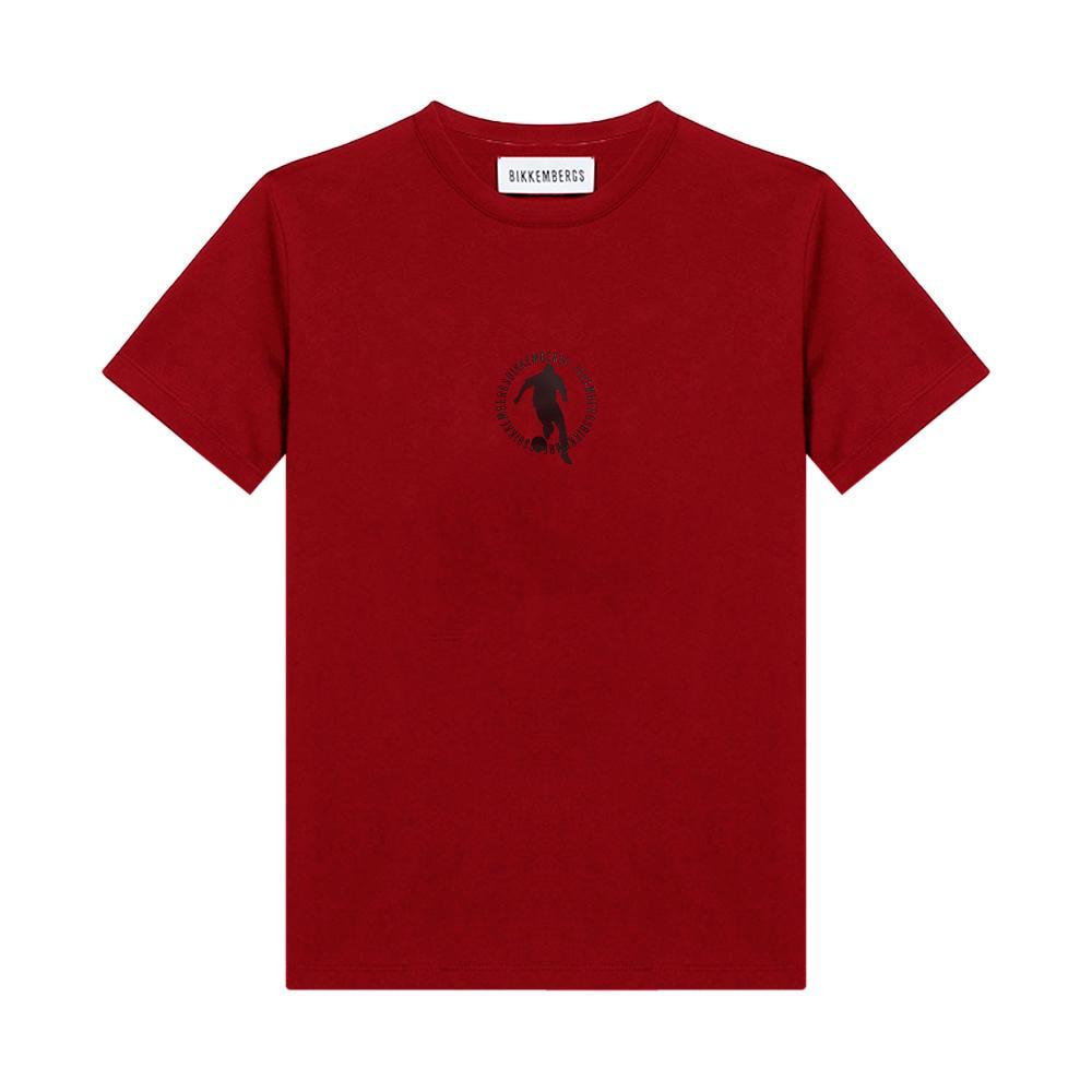 bikkembergs t-shirt bikkembergs. rosso - foto 1