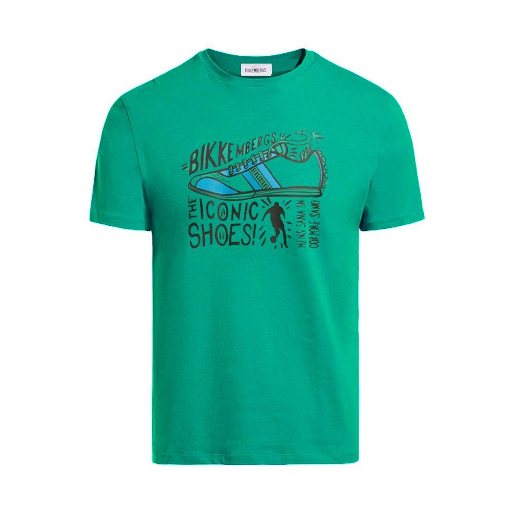 bikkembergs t-shirt bikkembergs. militare - foto 1