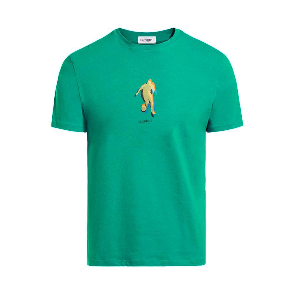 bikkembergs t-shirt bikkembergs. militare - foto 1