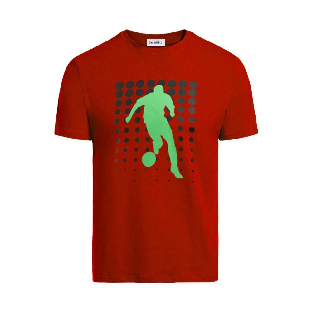 bikkembergs t-shirt bikkembergs. rosso - foto 1