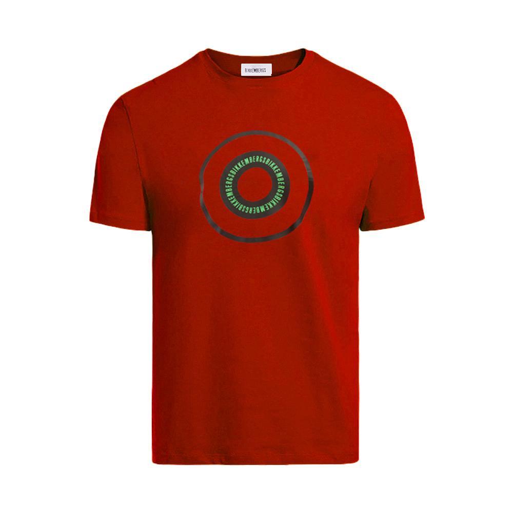 bikkembergs t-shirt bikkembergs. rosso - foto 1