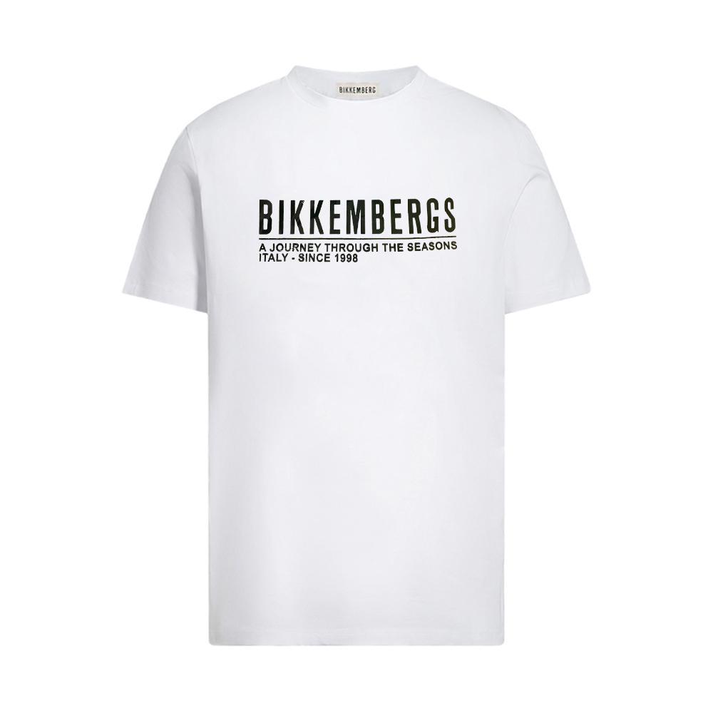 bikkembergs t-shirt bikkembergs. bianco - foto 1