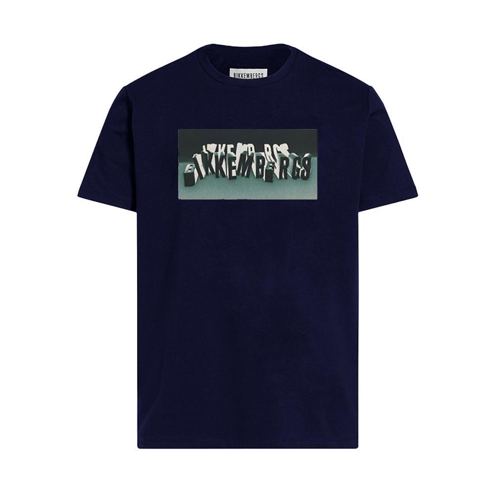 bikkembergs t-shirt bikkembergs. blu - foto 1