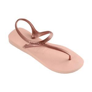 Infradito . rosa/oro