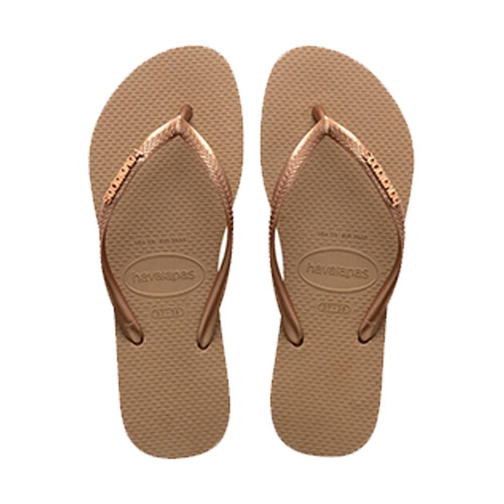 havaianas infradito havaianas. rosa/oro - foto 1