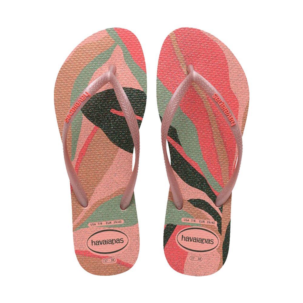 havaianas infradito havaianas. rosa/fantasia - foto 1