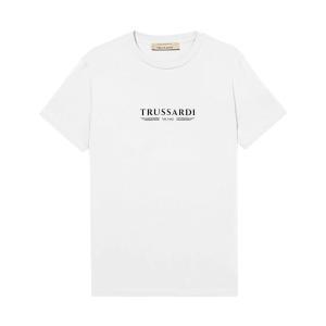 T-shirt trussardi. bianco