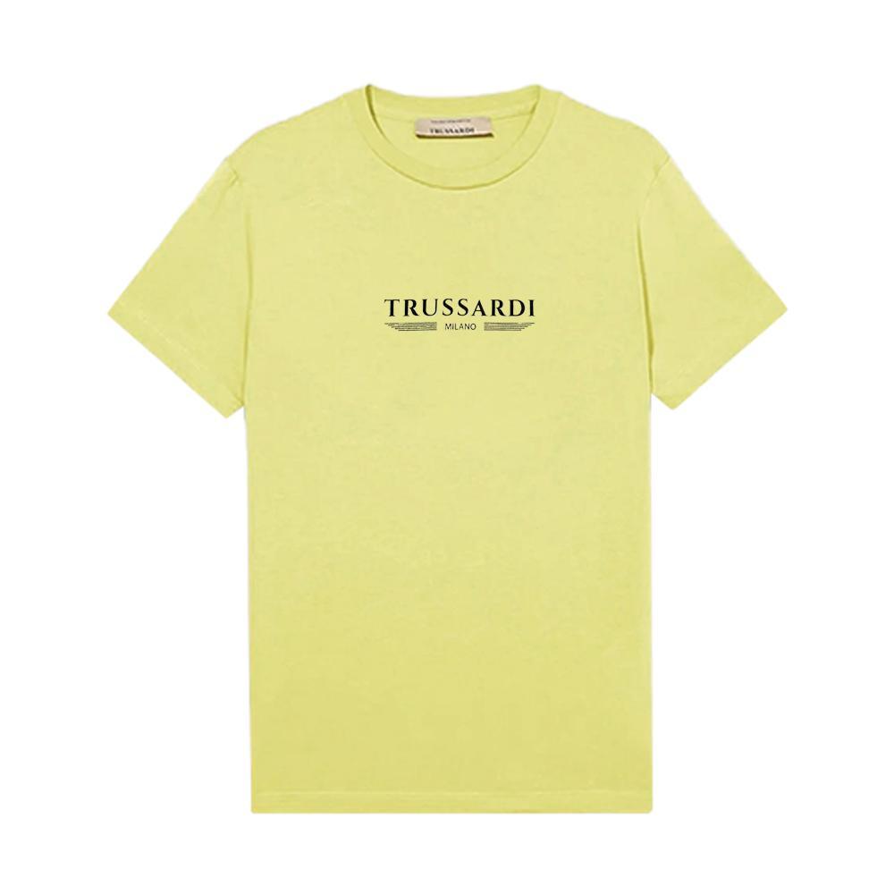 trussardi a t-shirt trussardi. verde acido - foto 1