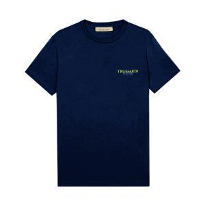 T-shirt trussardi. blu