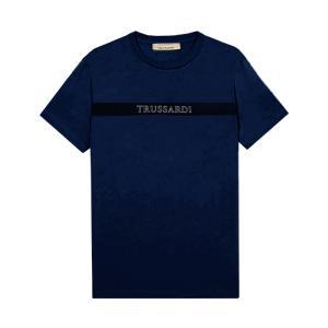 T-shirt trussardi. blu