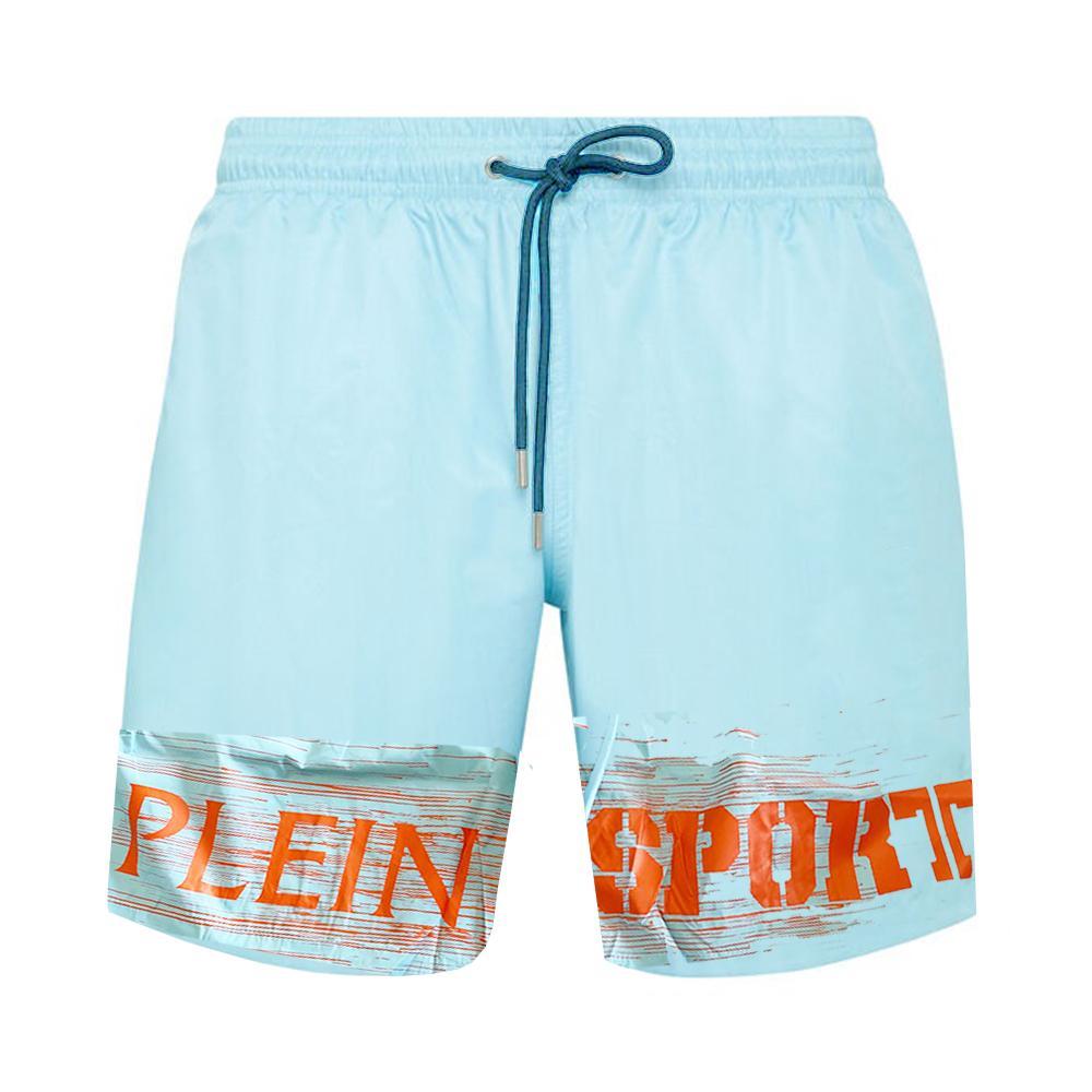 plein sport boxer mare plein sport. verde acqua - foto 1