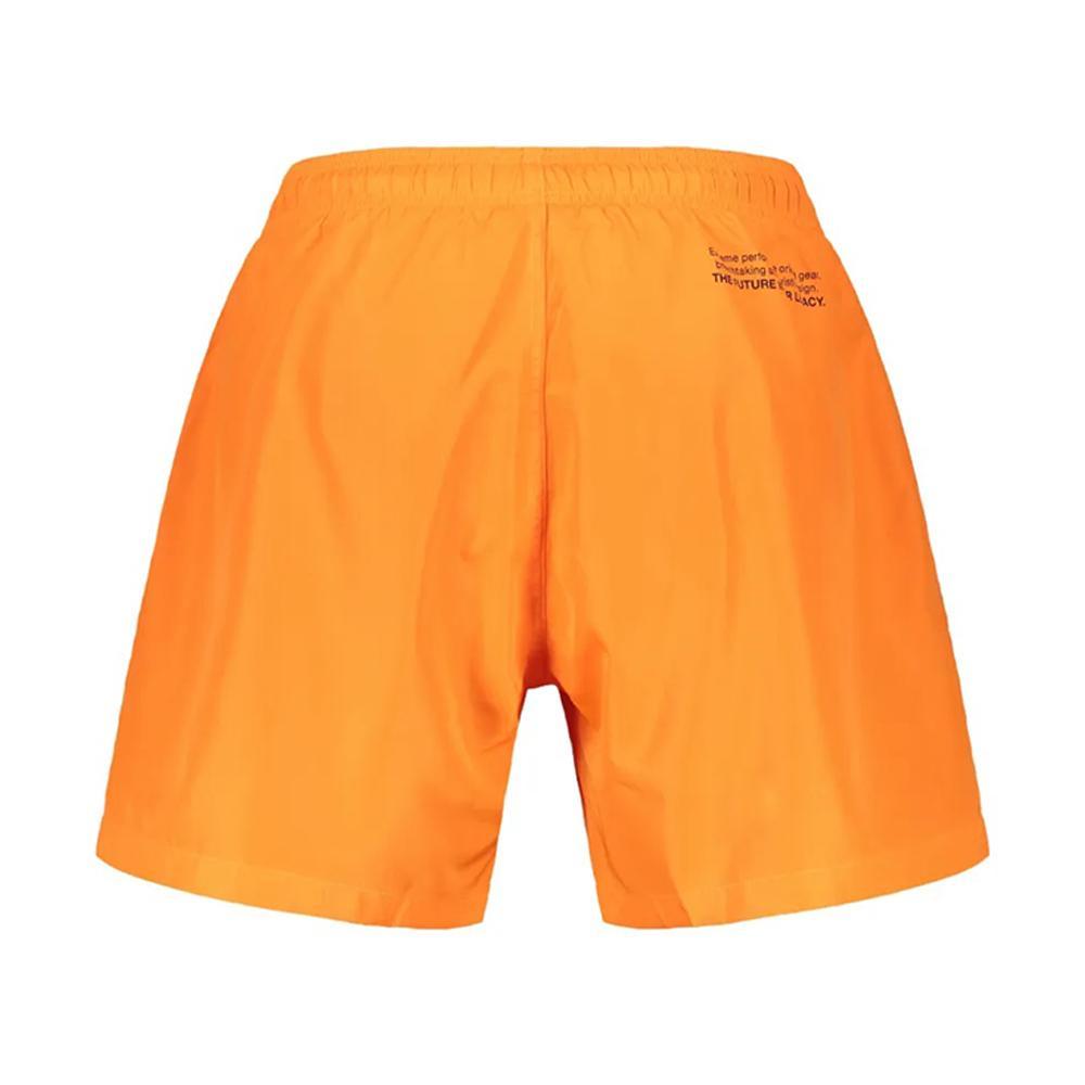 plein sport boxer mare plein sport. arancio fluo - foto 2