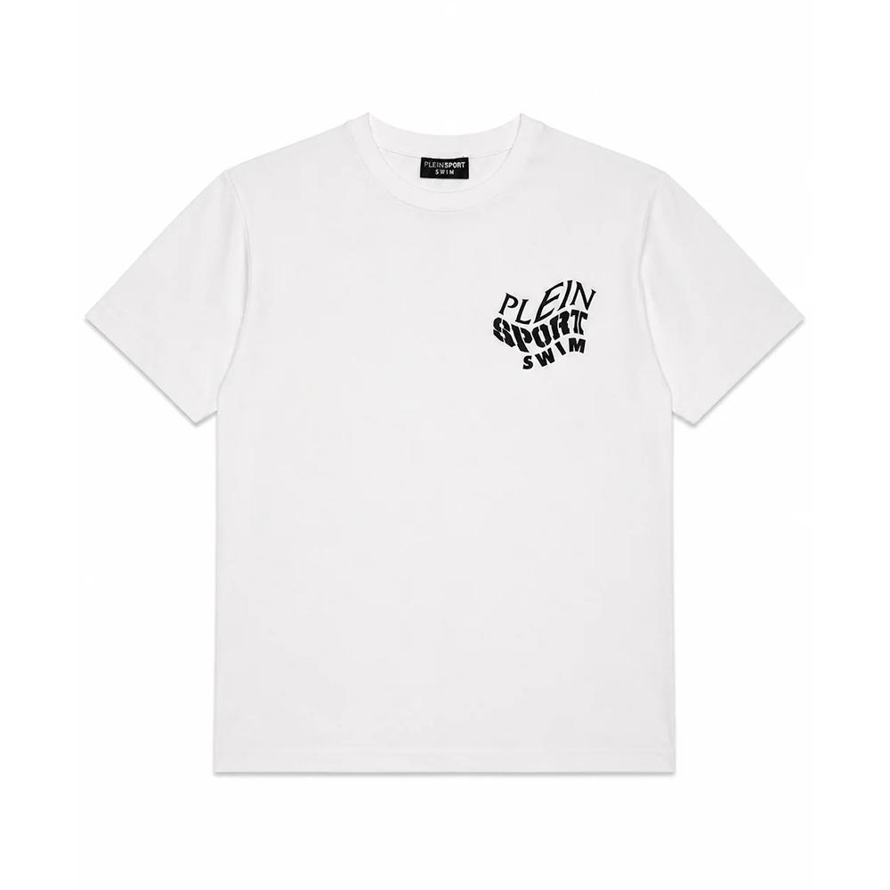 plein sport t-shirt plein sport. bianco - foto 1