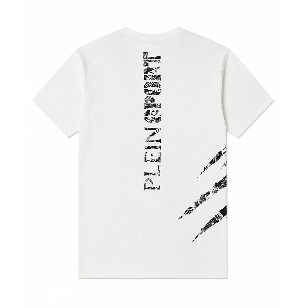 plein sport t-shirt plein sport. bianco - foto 2