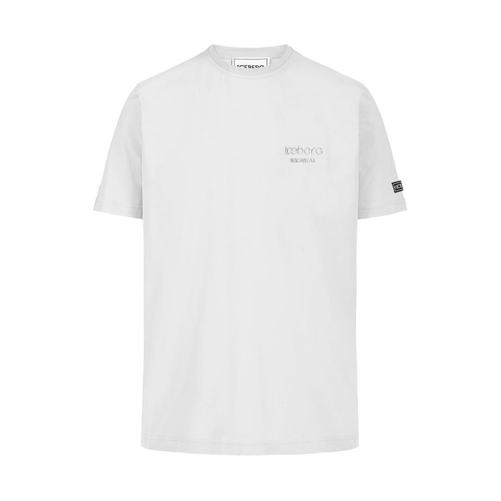 iceberg t-shirt iceberg. bianco - foto 1
