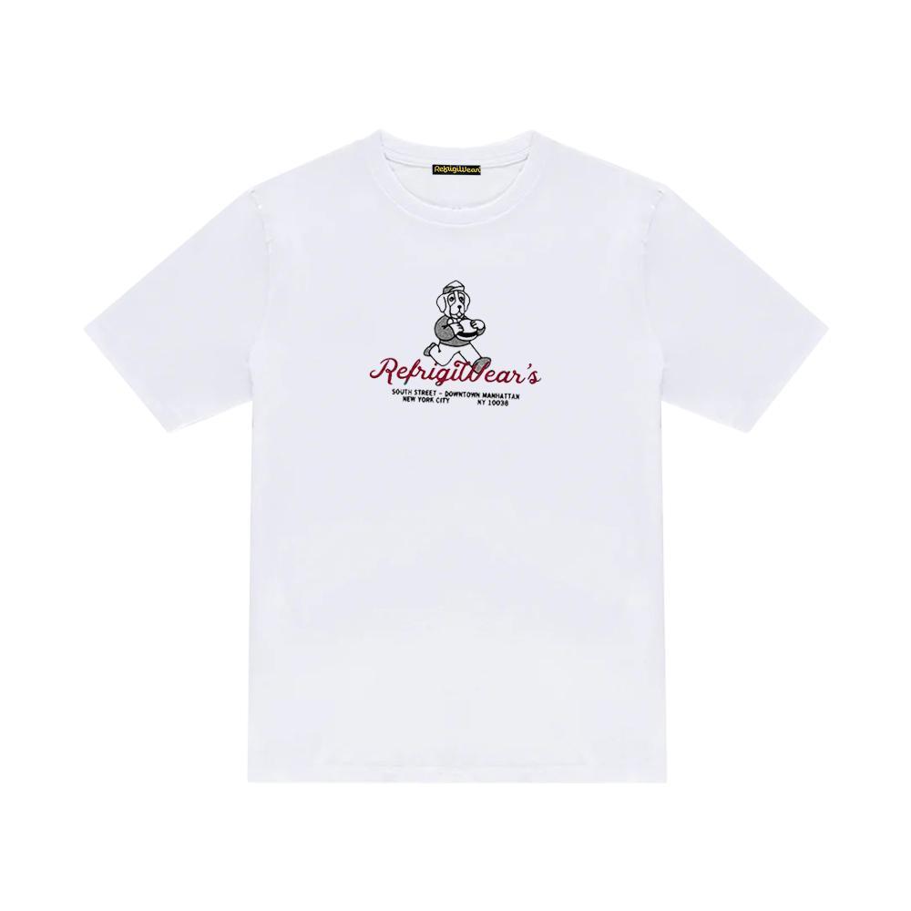 refrigiwear t-shirt refrigiwear. bianco - foto 1