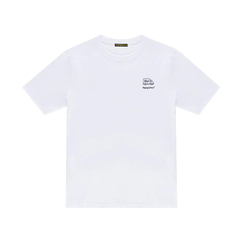 refrigiwear t-shirt refrigiwear. bianco - foto 1