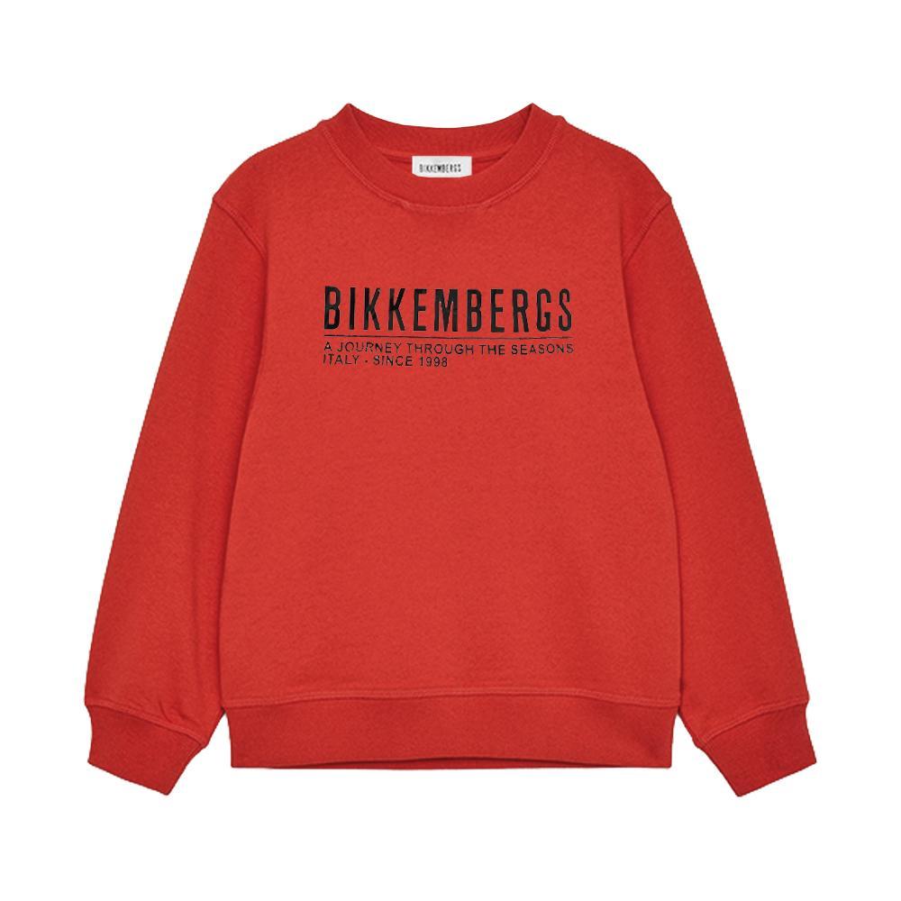 bikkembergs felpa bikkembergs. arancio - foto 1