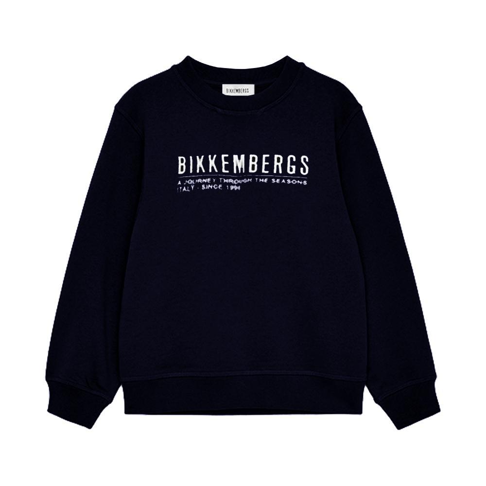 bikkembergs felpa bikkembergs. blu - foto 1