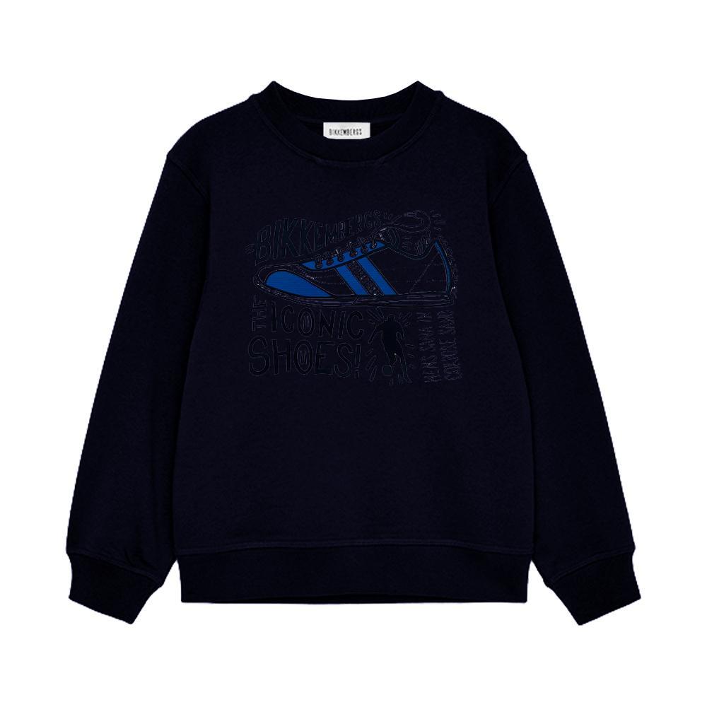 bikkembergs felpa bikkembergs. blu - foto 1