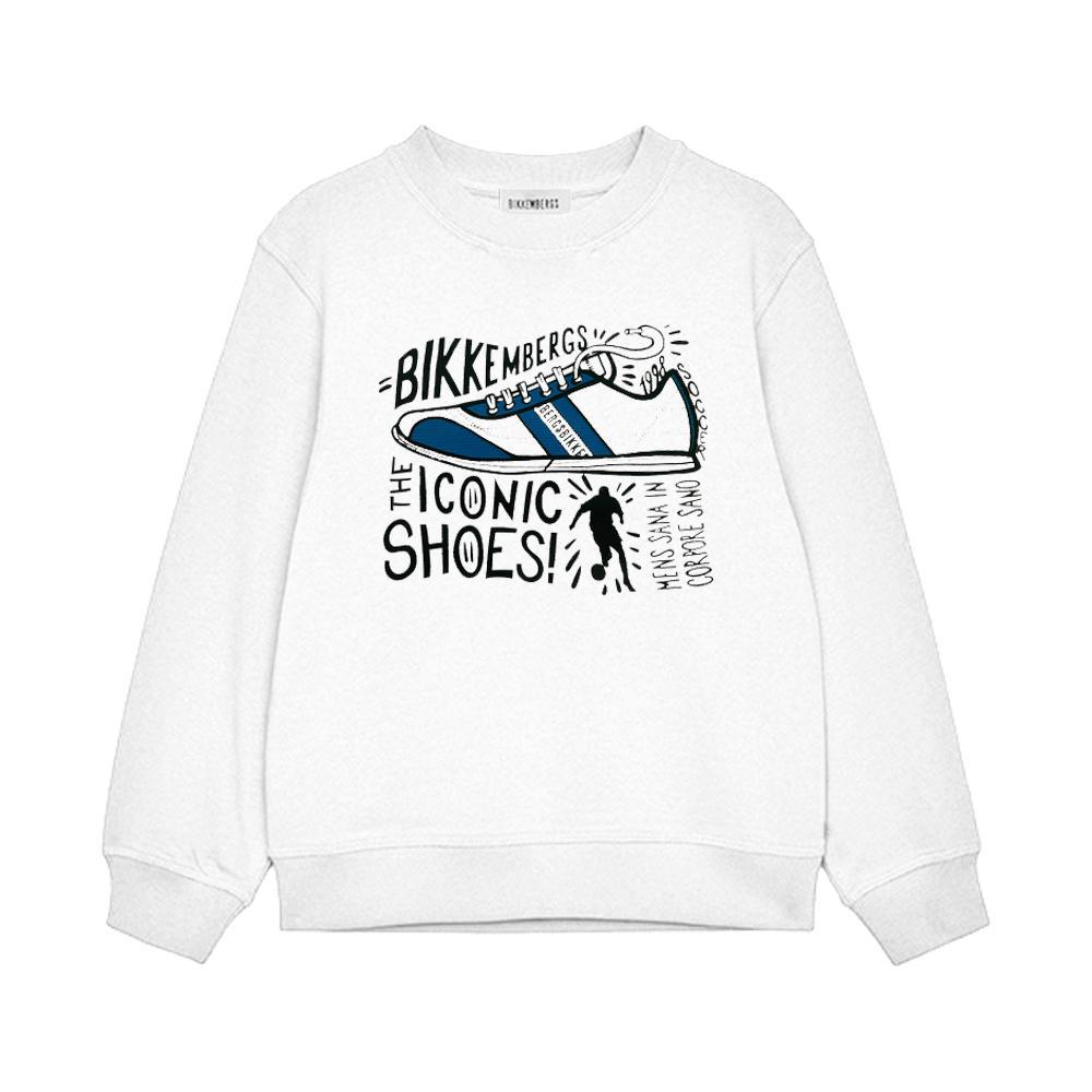bikkembergs felpa bikkembergs. bianco - foto 1
