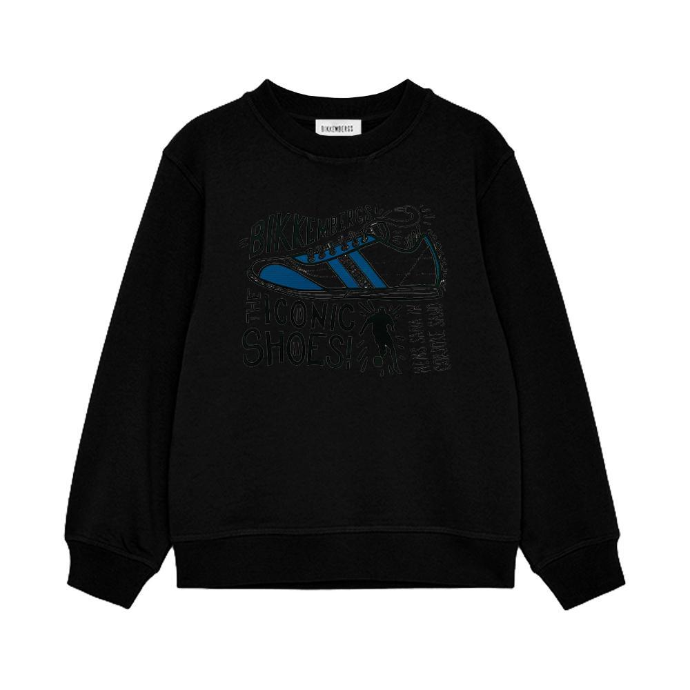 bikkembergs felpa bikkembergs. nero - foto 1