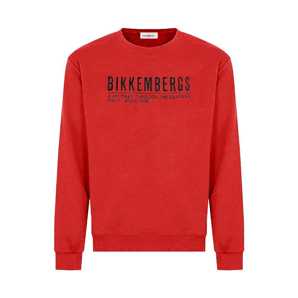 bikkembergs felpa bikkembergs. arancio - foto 1