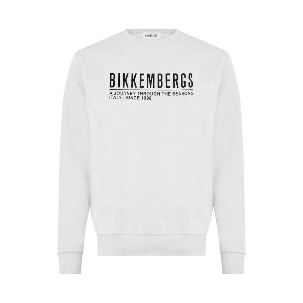 bikkembergs felpa bikkembergs. bianco - foto 1