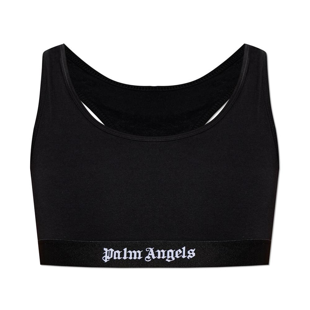 palm angels a bralette palm angels. nero - foto 1