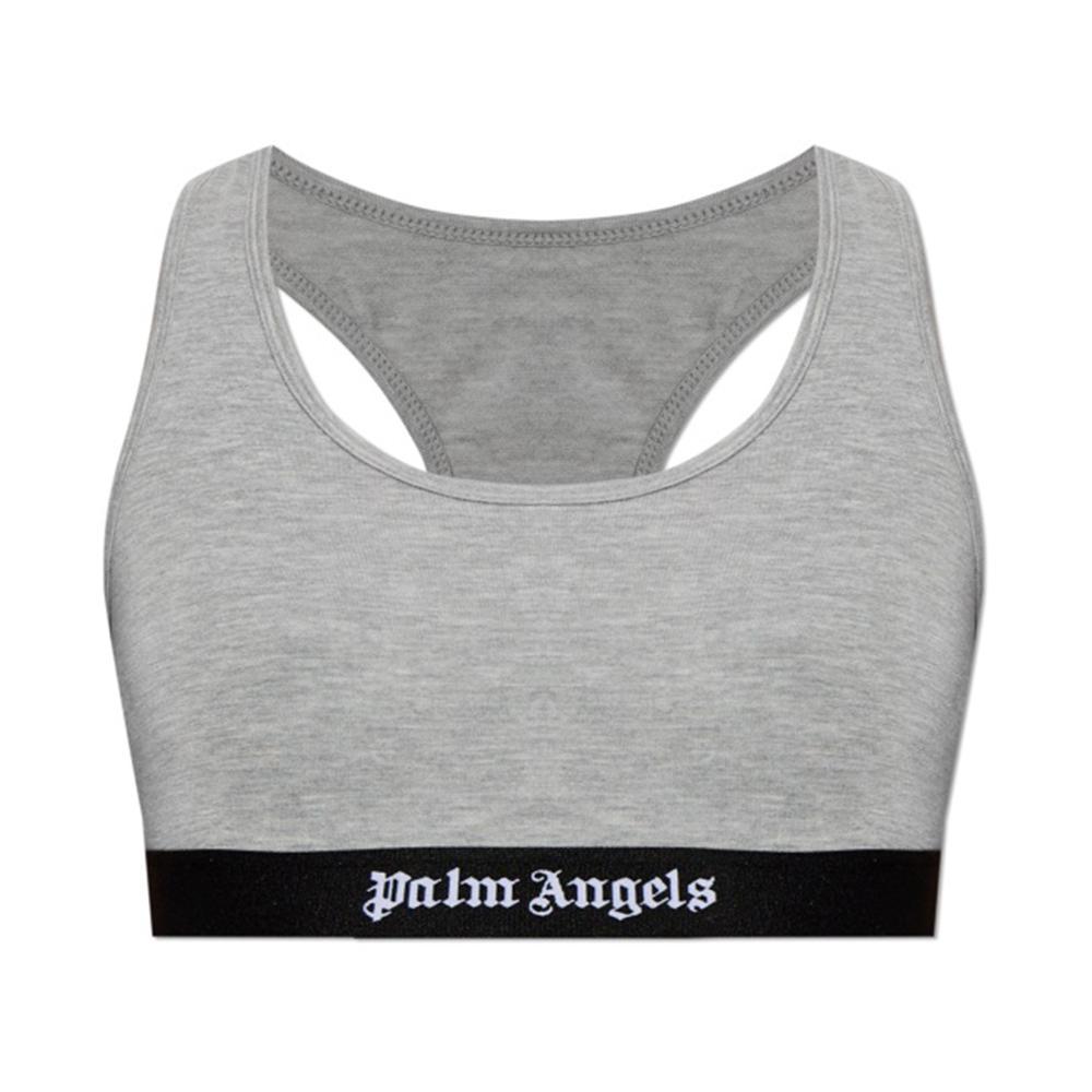 palm angels a bralette palm angels. grigio - foto 1