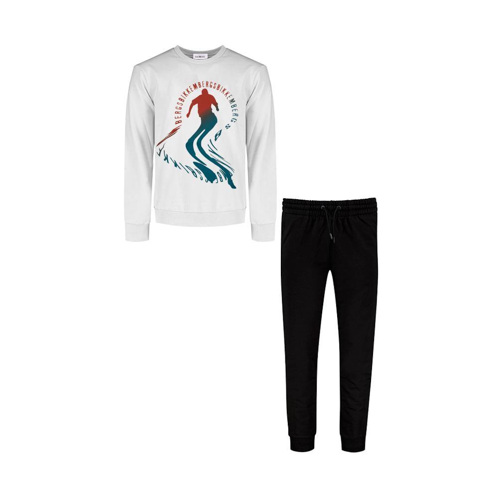 bikkembergs tuta bikkembergs. bianco - foto 1