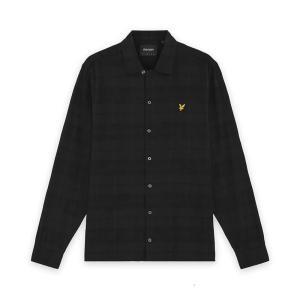 Camicia lyle & scott. nero